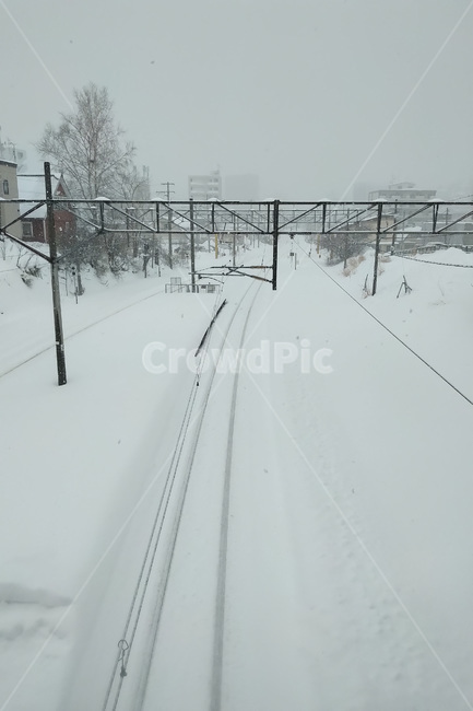 nature,자연,winter,겨울,snow,눈,철도,railroad