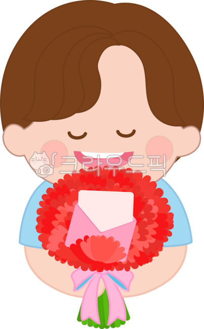 Parents' Day,Teachers' Day,Parents' Day Card,Teachers' Day Card,Thank You Card,Carnation,Letter,Carnation Bouquet,Ribbon,Carnation Illustration,Teacher,Man,Dad,Male Teacher