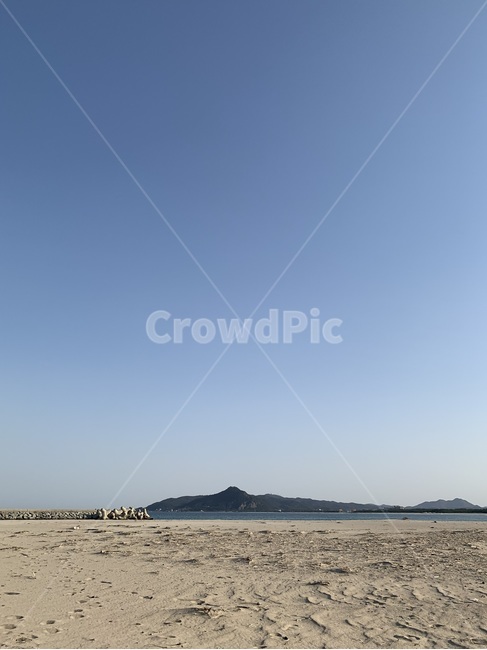 바다,산,풍경,모래,하늘