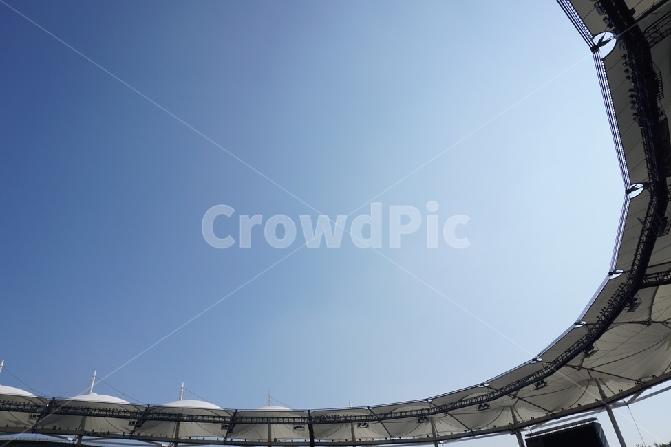 경기장,축구,월드컵,야구,월드컵경기장,돔구장,하늘,맑은하늘