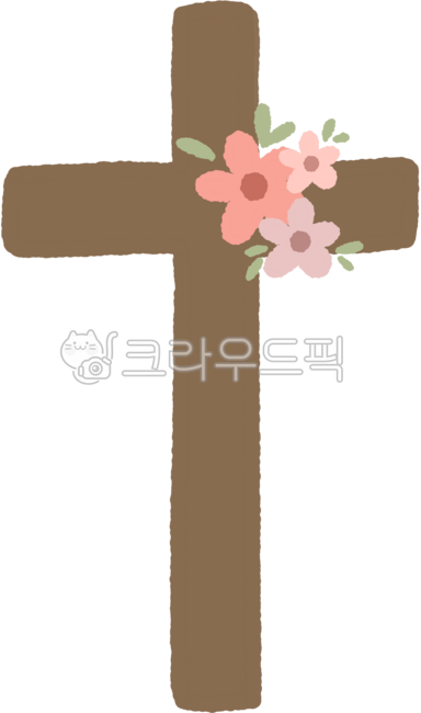 십자가,cross,십자가일러스트,십자가그림,꽃,그림,일러스트,드로잉,믿음,교회,성당,예수십자가,개신교,천주교,기독교