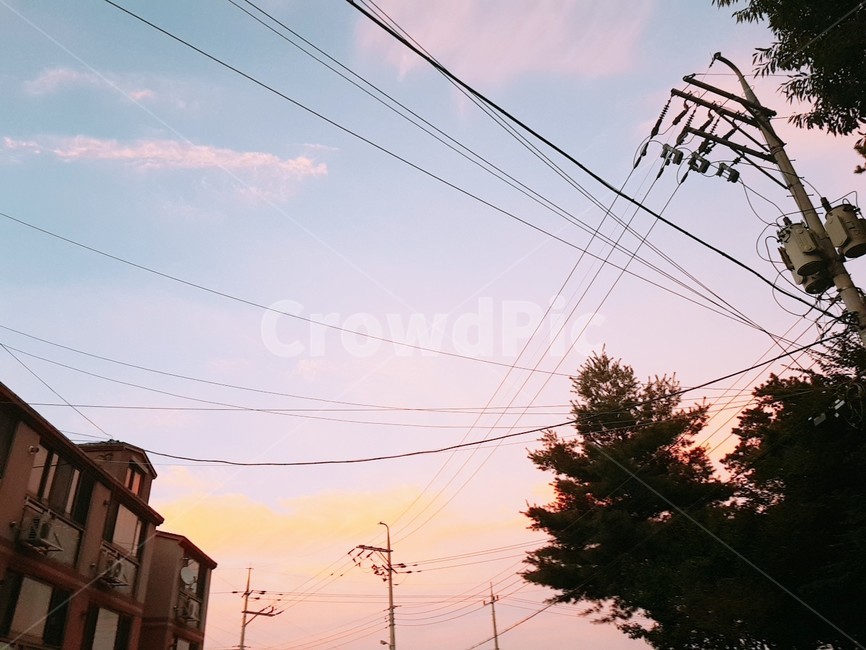 예쁜하늘,하늘,오후,노을,구름