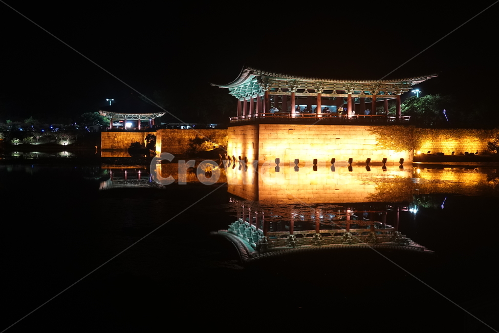 건물,건축물,경주,야경,안압지,building,architecture,야경,밤,풍경,nightscape,night,landscape