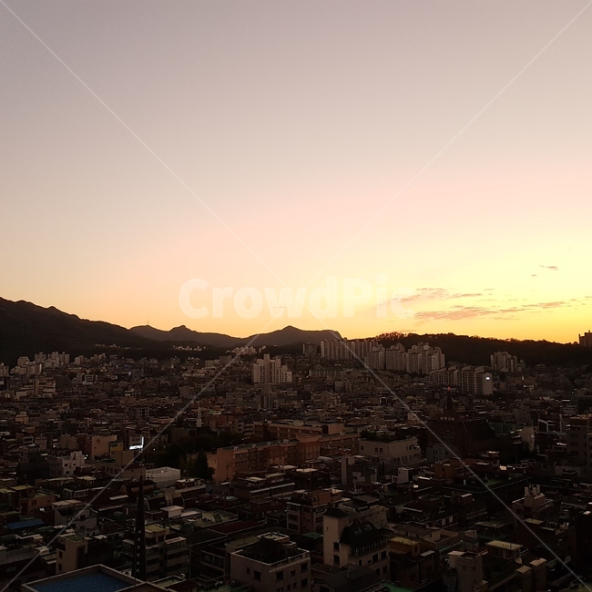 노을,감성,노란,구름,산,도시,풍경,city,landscape,한국도시풍경,한국도시경관,korea cityscape,nature,자연,경치,outdoors,옥외,scenery,aerial view,조감도