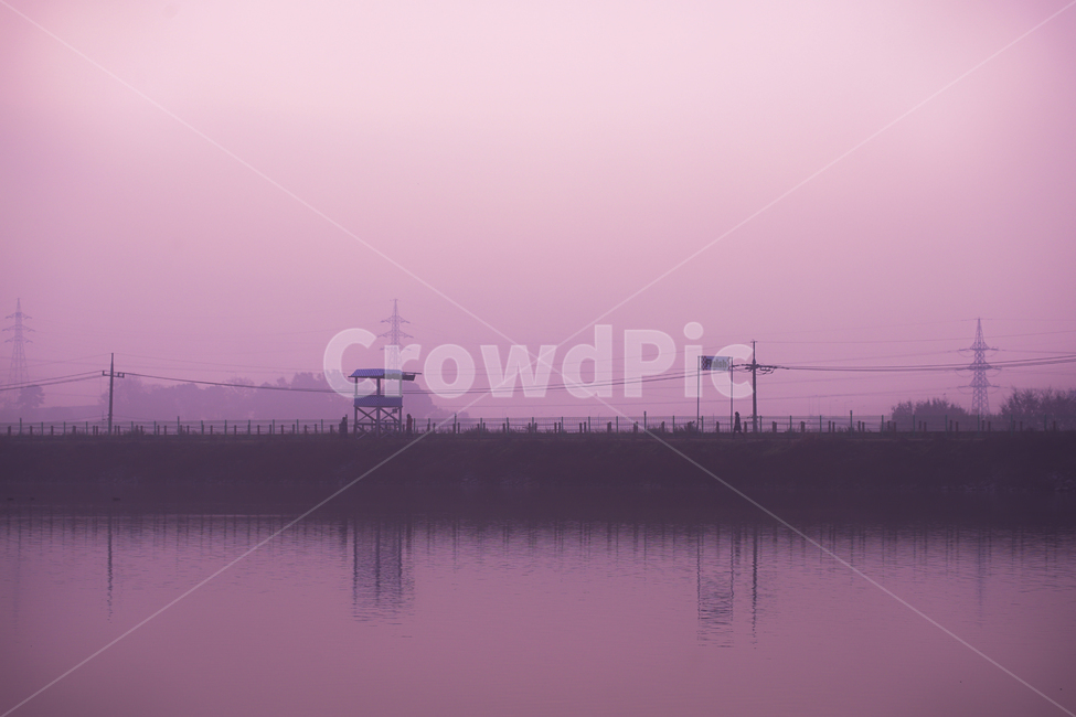 호수,새벽,풍경,안개,물안개,여명,자연,자연,풍경,nature,landscape,water,물
