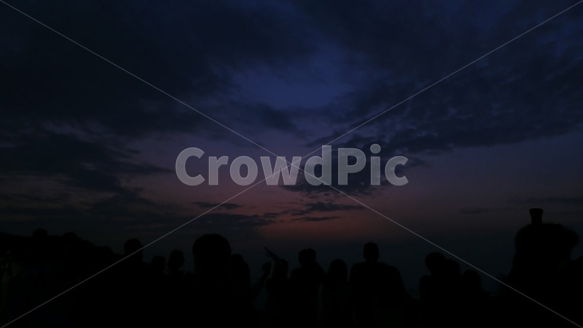 썬셋,노을,야경,전망대,풍경,자연,풍경,nature,landscape,야경,밤,nightscape,night,사람들,대중,군중,other people,crowd,인물실루엣,사람실루엣,character silhouette,human silhouette,silhouette,실루엣,outdoors,옥외
