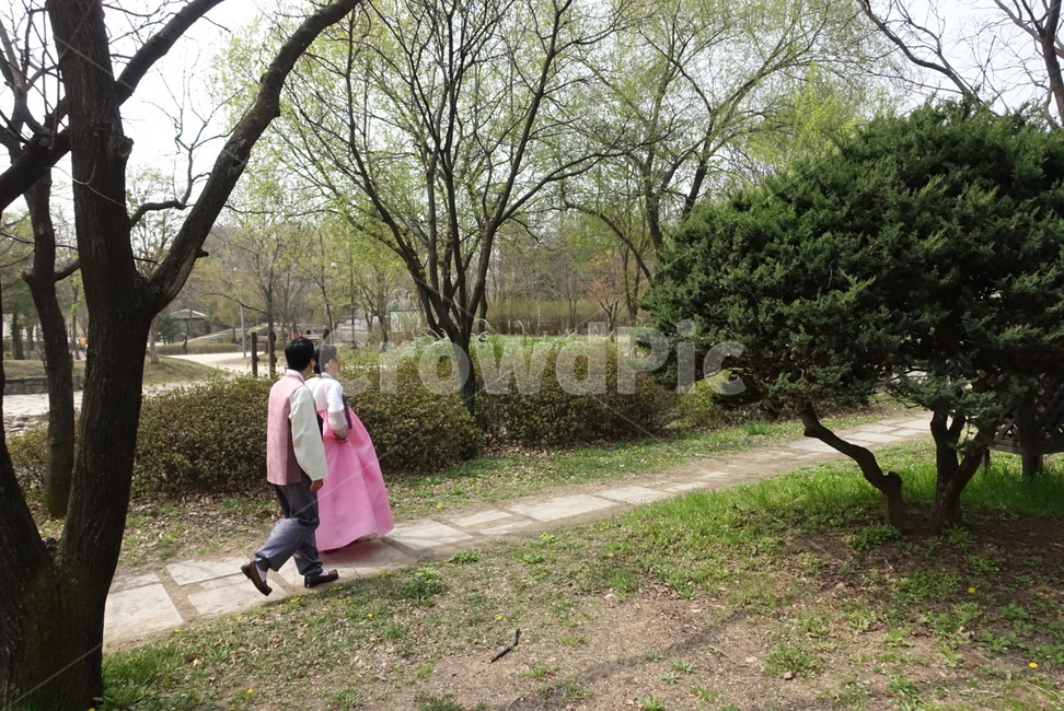 한복,연인,산책,공원,한복웨딩,웨딩,연인,커플,사랑,lover,couple