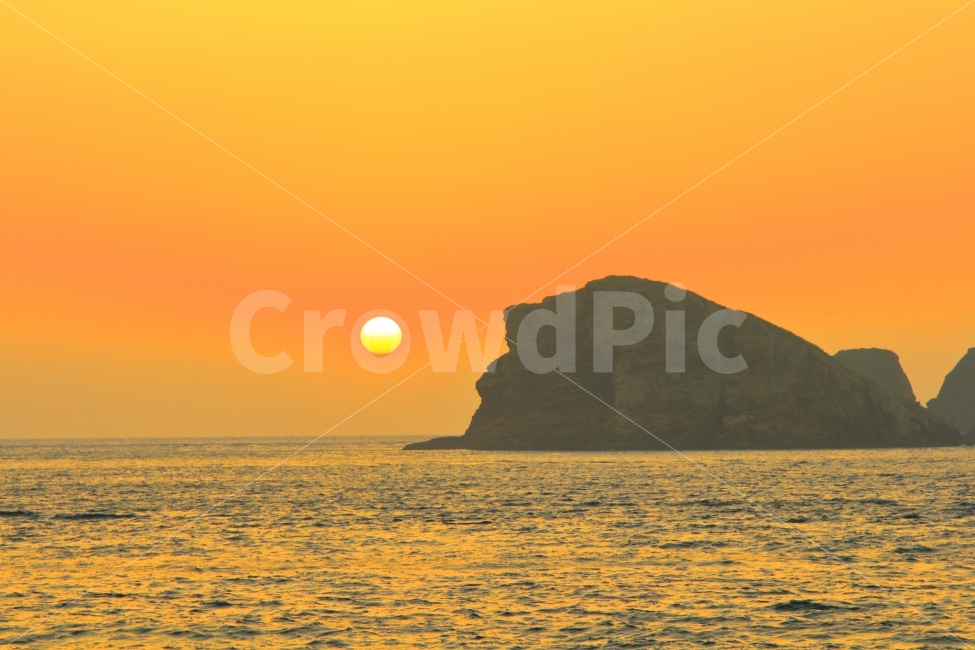 Jeju summer,nature,sunset,Chagwido,sight,A place with a beautiful sunset,Jeju sunset,Things to see in Jeju