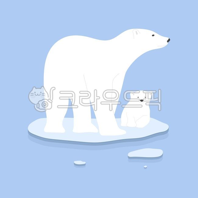 북극곰,곰,백곰,멸종,위기,멸종위기,지구온난화,동물,야생동물,새끼,귀여운,보호,그래픽,일러스트,벡터,polarbear,bear,베어,cute,얼음,아이스,북극,ice,유빙,환경,문제