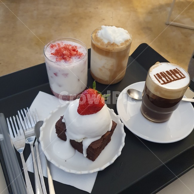 dessert,음식,food,디저트,카페,브라우니,휴식