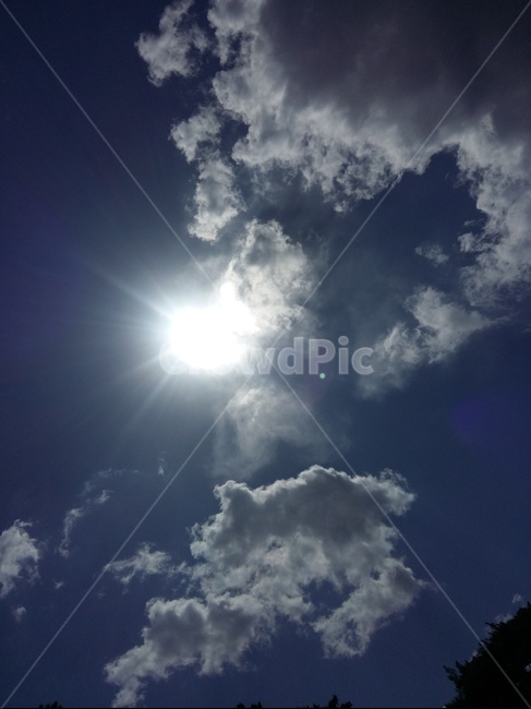 뭉게구름,봄,파랑하늘,햇빛,바람,낮,자연,풍경,nature,landscape,light,빛,flare,플레어