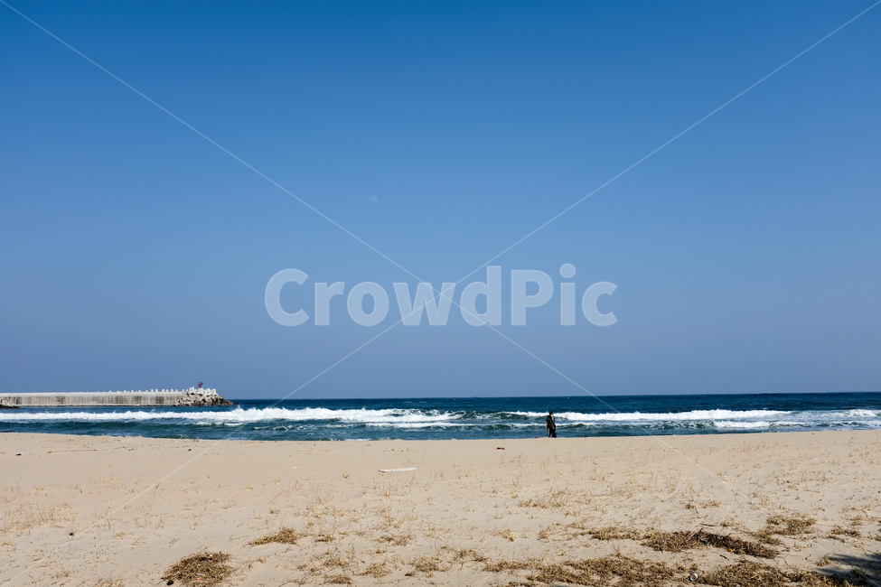 바닷가,겨울바다,강원도,양양,파도,모래,해변,해안선,water,물,sea,바다,ocean,대양,nature,자연,shoreline