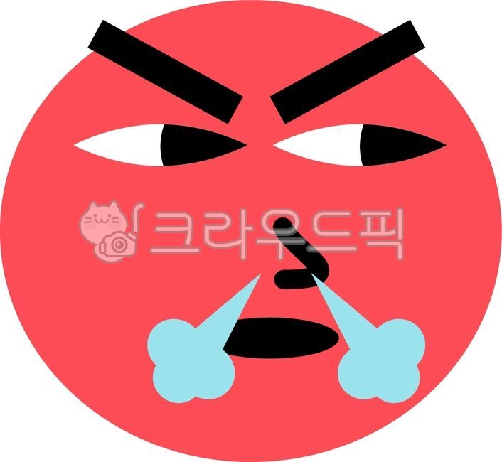 표정, 얼굴, 감정, 사람, 사람얼굴, 사진,이미지,일러스트,캘리그라피 - 푸키랩작가