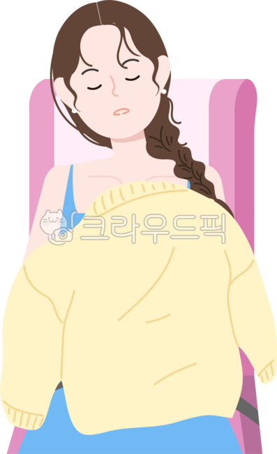 inflight,기내,비행기,비행기안,숙면,잠,수면,낮잠,여자,여성,가디건