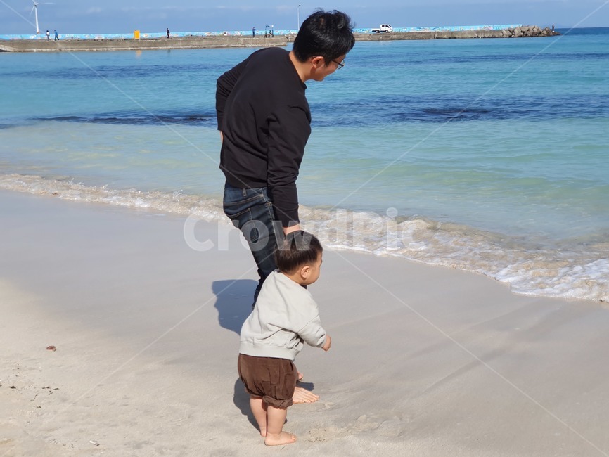human,인간,person,사람,바다,sea,아들과아빠,겨울바다