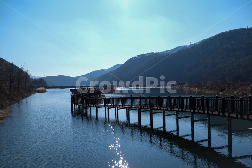 원주반계리,반계리저수지,저수지,나무다리,다리
