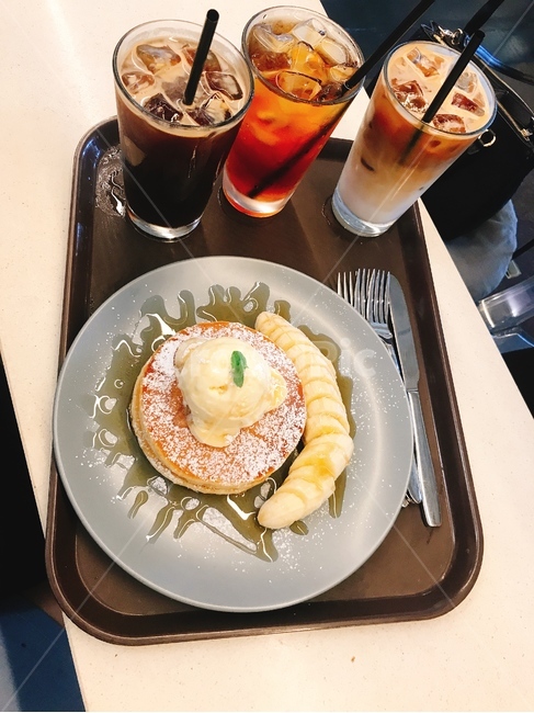 수플레,커피,주스,케이크,cake,dessert,아메리카노,바닐라라떼,카페라떼,카페,coffee,pancake,pancake,후식,디저트,bread,caffe,beverage
