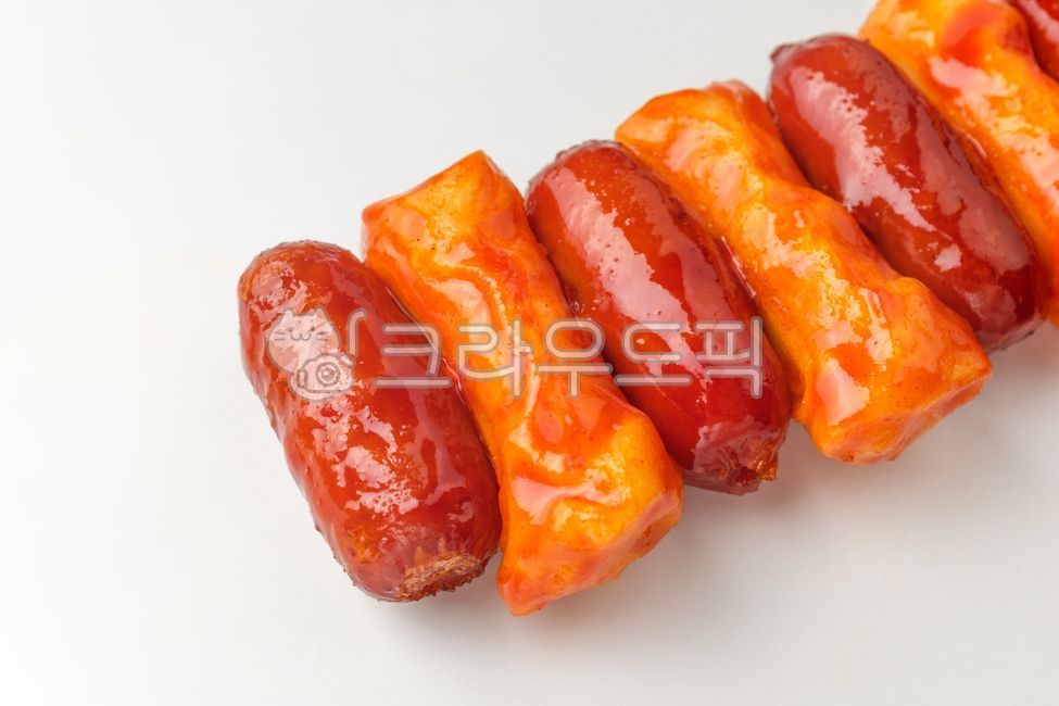 소떡소떡,소시지,떡,떡꼬치,고기,양념,소스,음식,식사,식품,식료품,재료,식재료,음식재료,클로즈업,달콤한,매콤한,음식,식재료,요리,food,cook,meal,dishes,food reserves