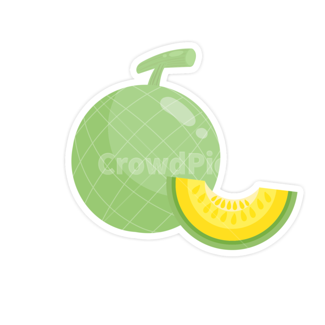 메론,과일,음식,재료,요리,안주,과일,열매,fruit,그래픽,일러스트레이션,graphic,illustration