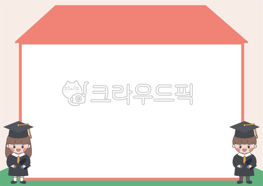 border,Kindergarten graduation,correspondence,Day care Center,notepad,sketchbook,family communication,note paper,kindergarden,background,graduate,graduation frame,illustration,frame