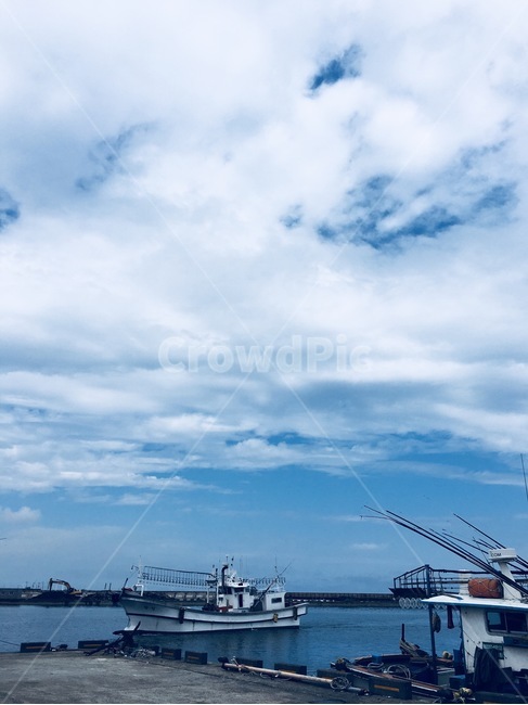 바다,항구,고깃배,부두,낚시