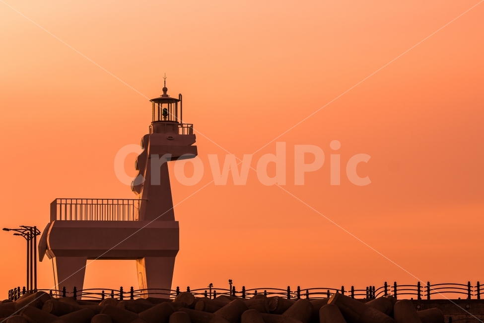 제주,이호테우,말등대,제주관광지,노을,등대,lighthouse