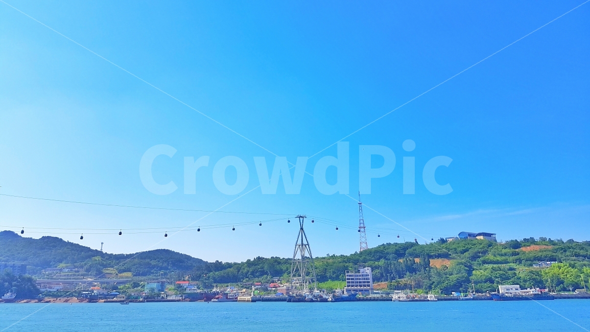 여수,케이블카,바다,하늘,낭만,도시,풍경,city,landscape,water,물,nature,자연,land,땅,outdoors,옥외