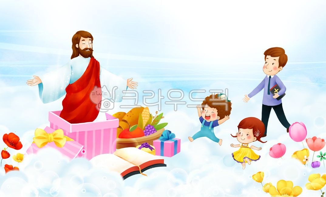 기독교,교회,성경,배경,아이들,예수그리스도,주일학교,십자가,포옹,희망,사랑,도움,일러스트