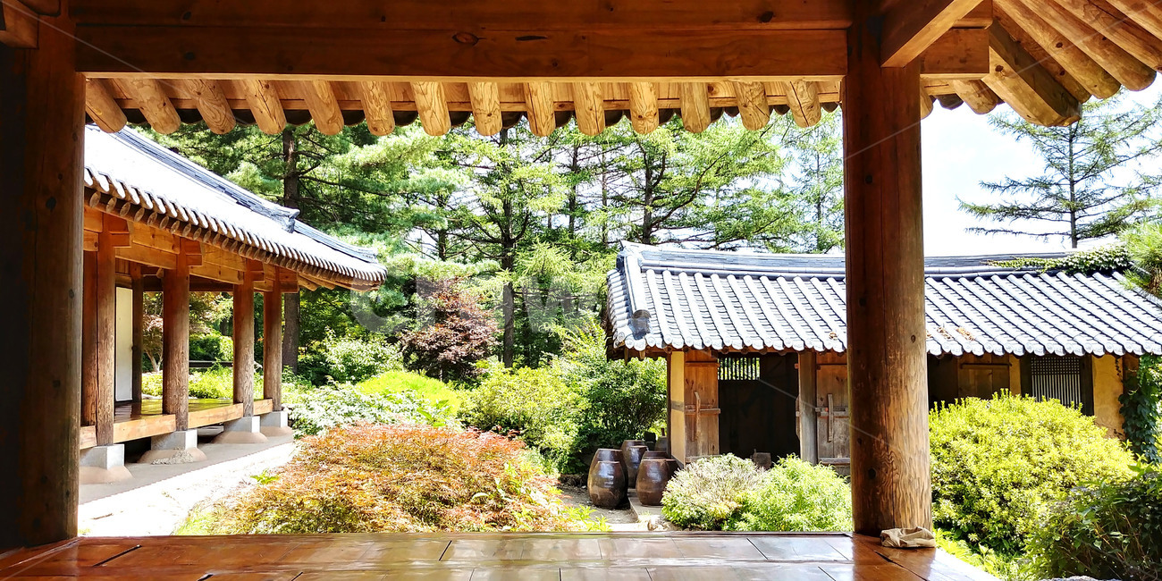 안마당,옥외,garden,정원,정자,한옥,전통정원,전통가옥,집,평상