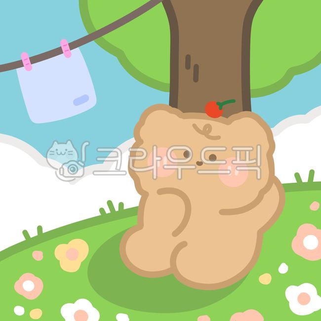 Kindergarten,kindergarten,cute,animal,bear,design source,simple drawing,sticker,illustration,illustration,nukki,icon,icon,ilust