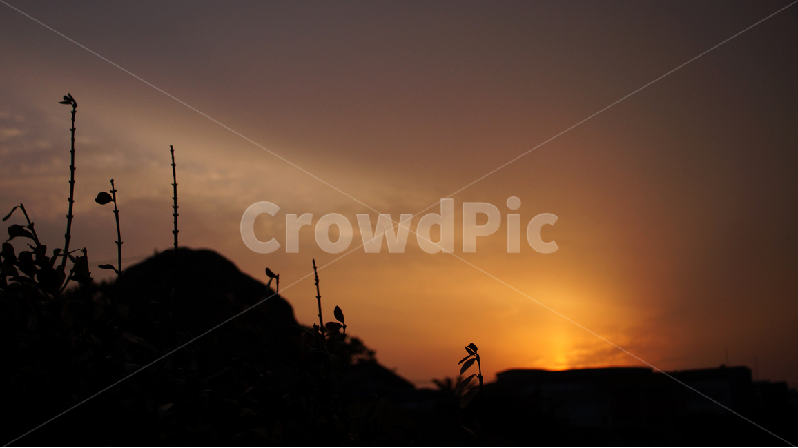 노을,하늘,그림자,물들다,빨강,자연,풍경,nature,landscape,실루엣,그림자,silhouette,shadow