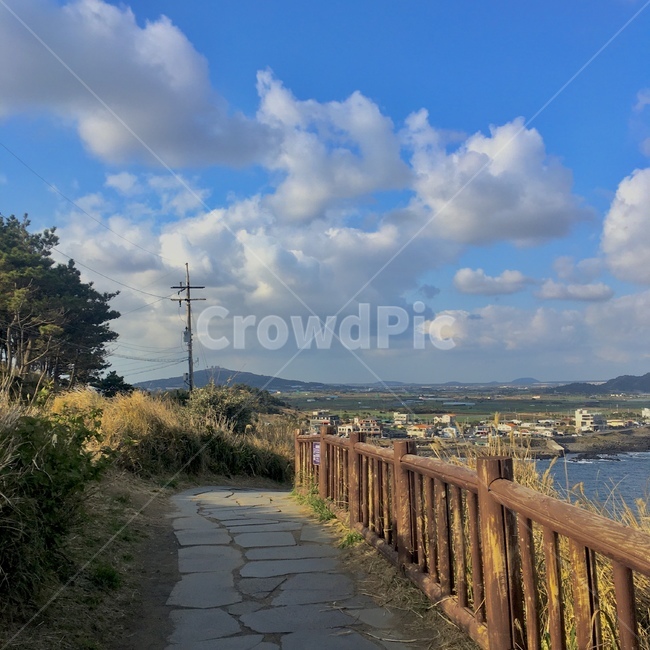 구름,자연경관,제주도,하늘,공원,sky