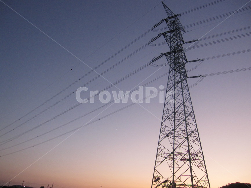 송전탑,야경,저녁노을,전깃줄,저녁하늘,감성,색감,하늘,저녁,노을,sky,apowertower,sunset,twilight,도시,풍경,city,landscape,실루엣,그림자,silhouette,shadow,산업,industry,industrial,에너지산업,energy industry