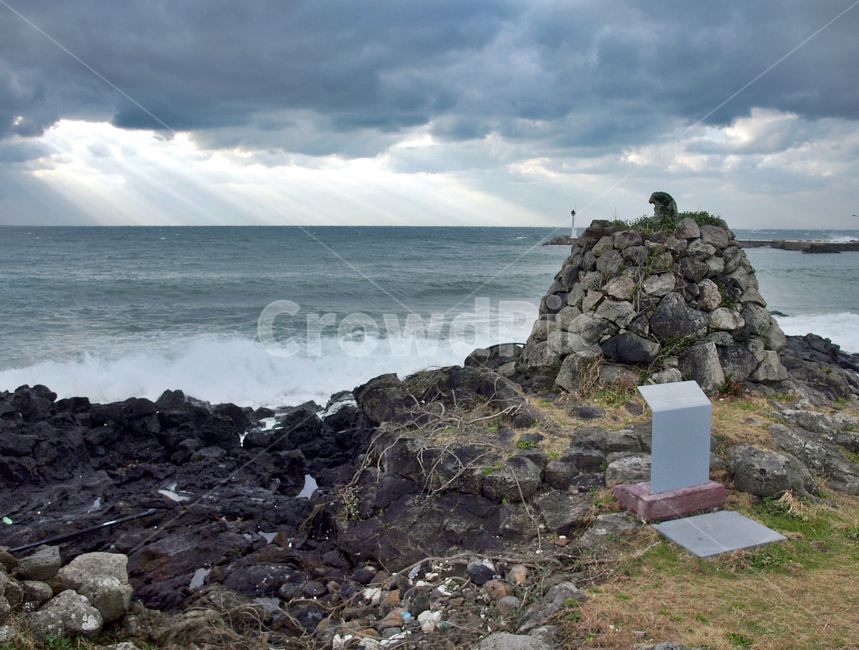방사탑,해안,파도,바다,올레12코스,올레길,제주,서귀포시,자연,풍경,nature,landscape,제주도,jeju,jeju island,rubble,파편