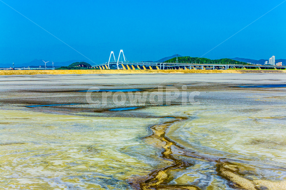 영종도,하늘,갯벌,환경,썰물,문양,무늬,감성,영종대교,자연,풍경,nature,landscape,한국자연풍경,한국자연경관,korea nature landscape