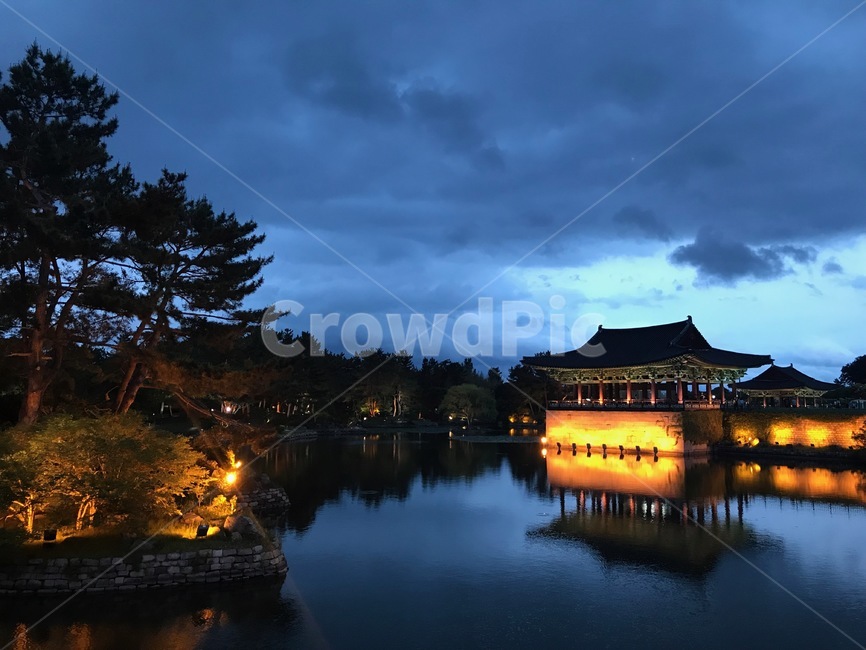 경주,안압지,동궁과월지,야경,문화재,야경,밤,풍경,nightscape,night,landscape,한국전통,한국문화,korean traditional,korean culture,랜드마크,landmark,tourist attraction,한국랜드마크,한국관광지,한국명소,korea landmark,korea tourist attraction,architecture,건축물,building,건물