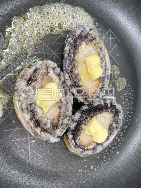 Butter grilled,Grilled abalone butter,home cook,recipe,abalone