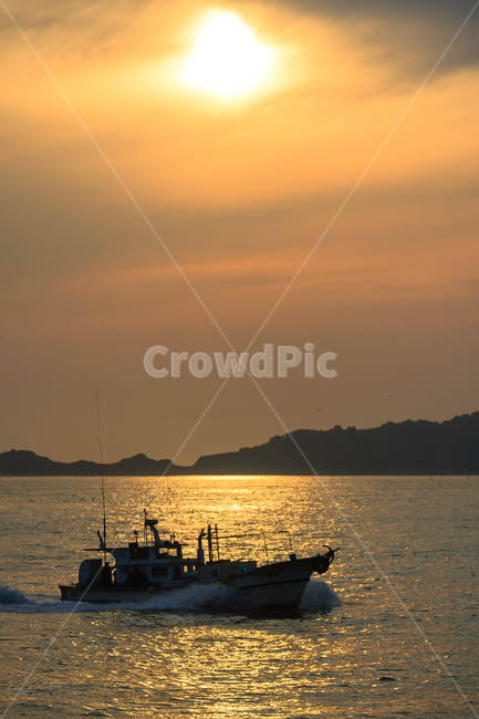 해변,노을,바다,일축,해질녘,산업,industry,industrial,어업,fishery,fishing industry