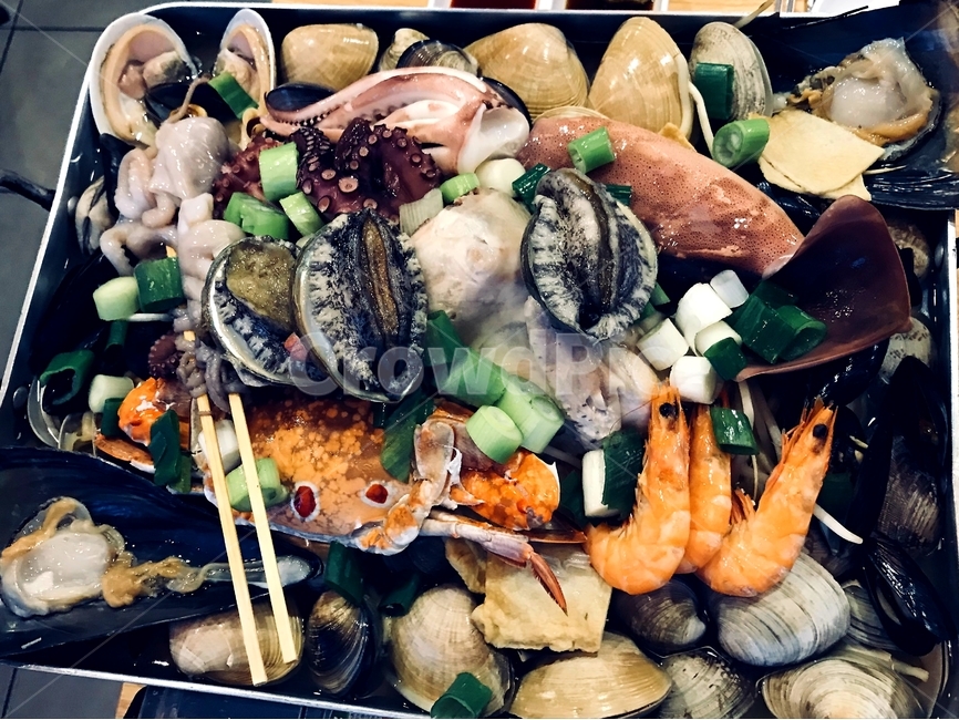 해물찜,seafood,전복,조개,새우,키조개,모듬해물찜,술안주,음식,식재료,요리,food,cook,meal,dishes,food reserves