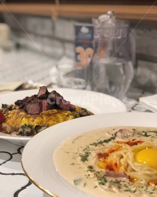 파스타,감각,요리,meal,식사,food,음식,크림파스타,초근접