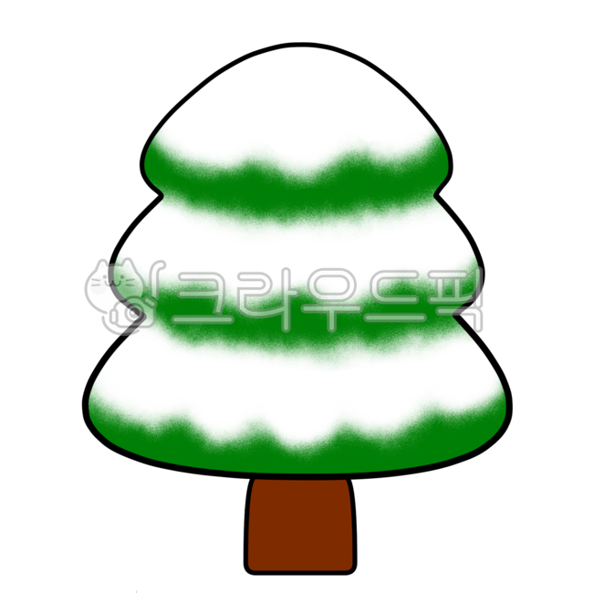 트리,크리스마스,나무,삼각나무,눈쌓인나무,자연,라인,채색라인,블랙라인