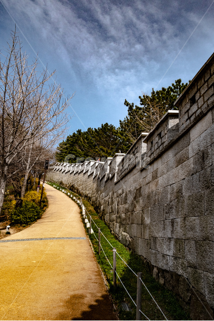 동래읍성,성벽,성곽,길,동래,건축물,건물외관,exterior,building,structure,architecture,construction