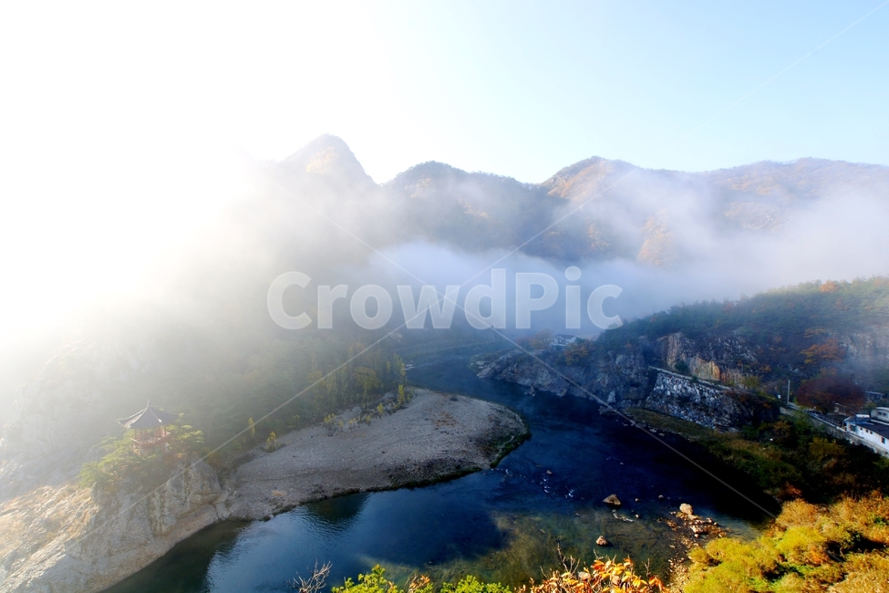 월류봉,운해,영동군,풍경,가을,자연,풍경,nature,landscape,한국자연풍경,한국자연경관,korea nature landscape,mountain range,산맥,mountain,산,outdoors,옥외,경치,scenery