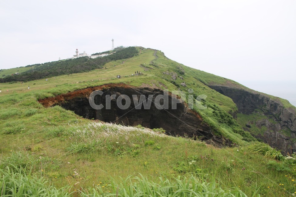 제주도,우도,우도전망대,풍경,전망대,산,제주도,jeju,jeju island,outdoors,옥외,grassland,목초지,field,들,slope,경사
