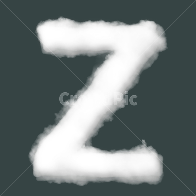 구름,타이포그래피,알파벳,영문,cloud,z,그래픽,일러스트레이션,graphic,illustration