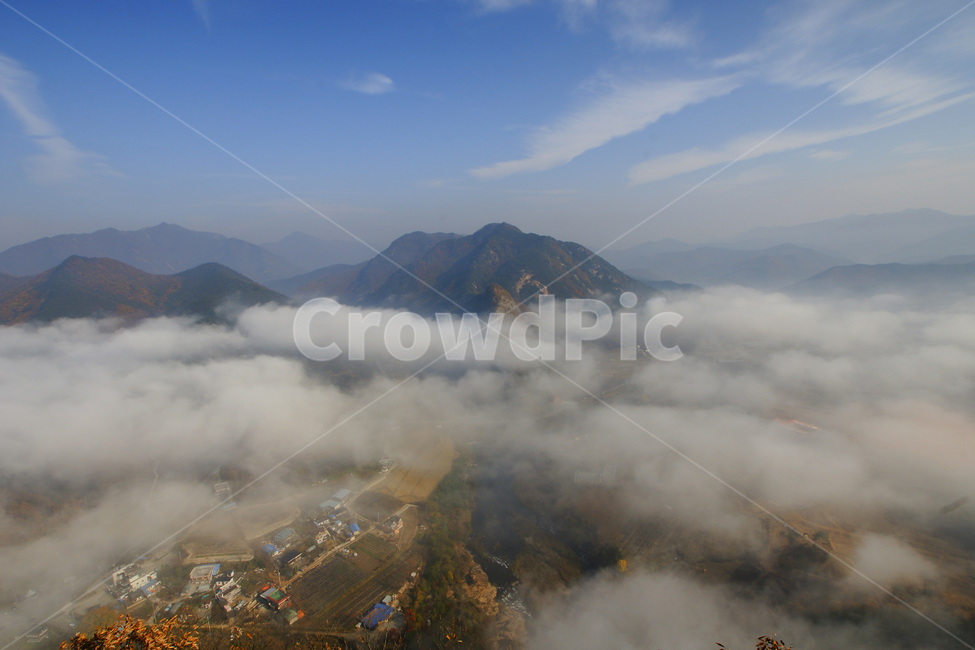 월류봉,운해,단풍,풍경,영동군,자연,풍경,nature,landscape,경치,outdoors,옥외,scenery,weather,날씨