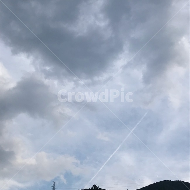 구름,하늘,sky,cloud,자연,nature,옥외,outdoors,비행운,contrail