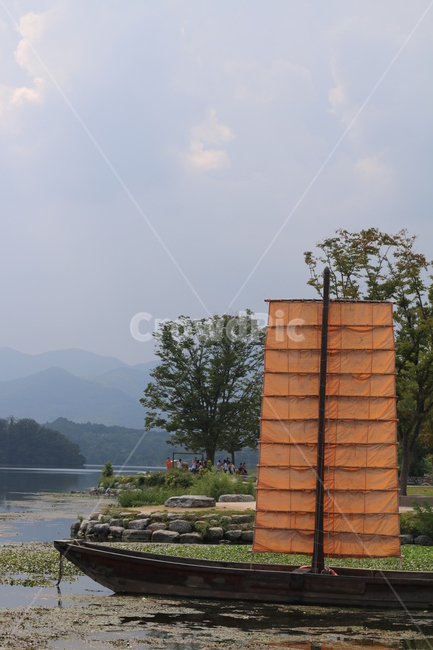 나룻배,나루터,두물머리,양수리,강,자연,nature,옥외,야외,outdoors,날씨