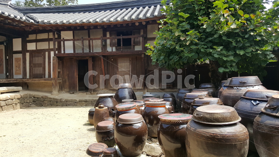 장독,마당,운조루,풍경,한옥,장독대,뜰,집,한국전통,한국문화,korean traditional,korean culture,건축물,건물외관,exterior,building,structure,architecture,construction