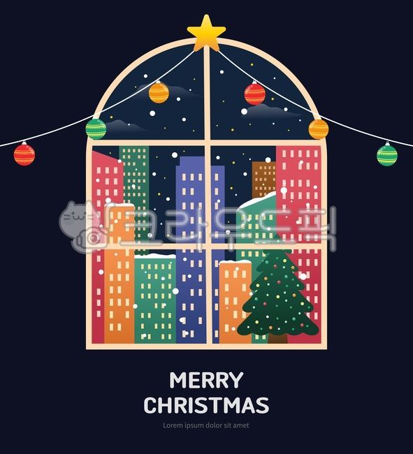 크리스마스,겨울,야경,창문,크리스마스트리,장식,크리스마스장식,별,크리스마스카드,플랫디자인,일러스트,벡터,포스터,연말,송년회,새해,축제,도시,건축물,설렘,눈,밤,계절,인테리어,풍경,아파트,트리오너먼트,이벤트,빌딩,파티,도시야경,트리,불빛,건물,눈송이,겨울밤,휴일,시즌일러스트